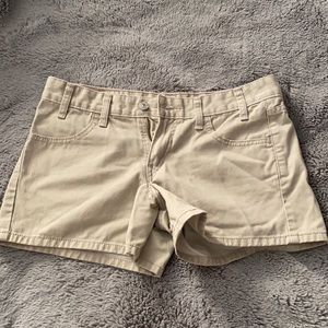 Woman’s Levi’s shorts